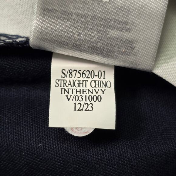 Old Navy Boys Straight Fit Uniform Pants Size 14 Navy Blue Flat Front NWT - Picture 7 of 8